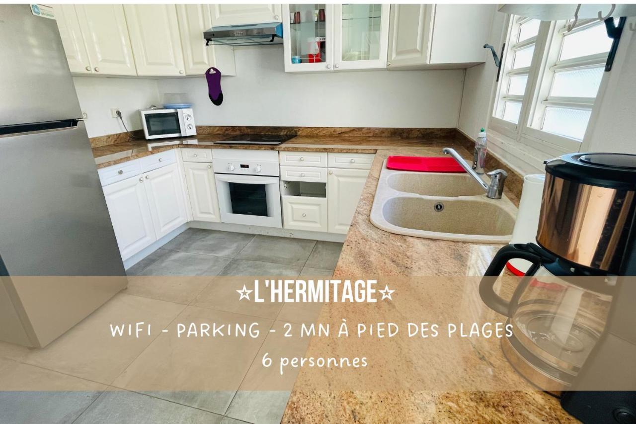 L'Hermitage - Appartement T3 En Bord De Plage Filaos 외부 사진
